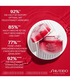 Shiseido Essential Energy Hydrating Cream SPF20 Refill Tagescreme-50 ml