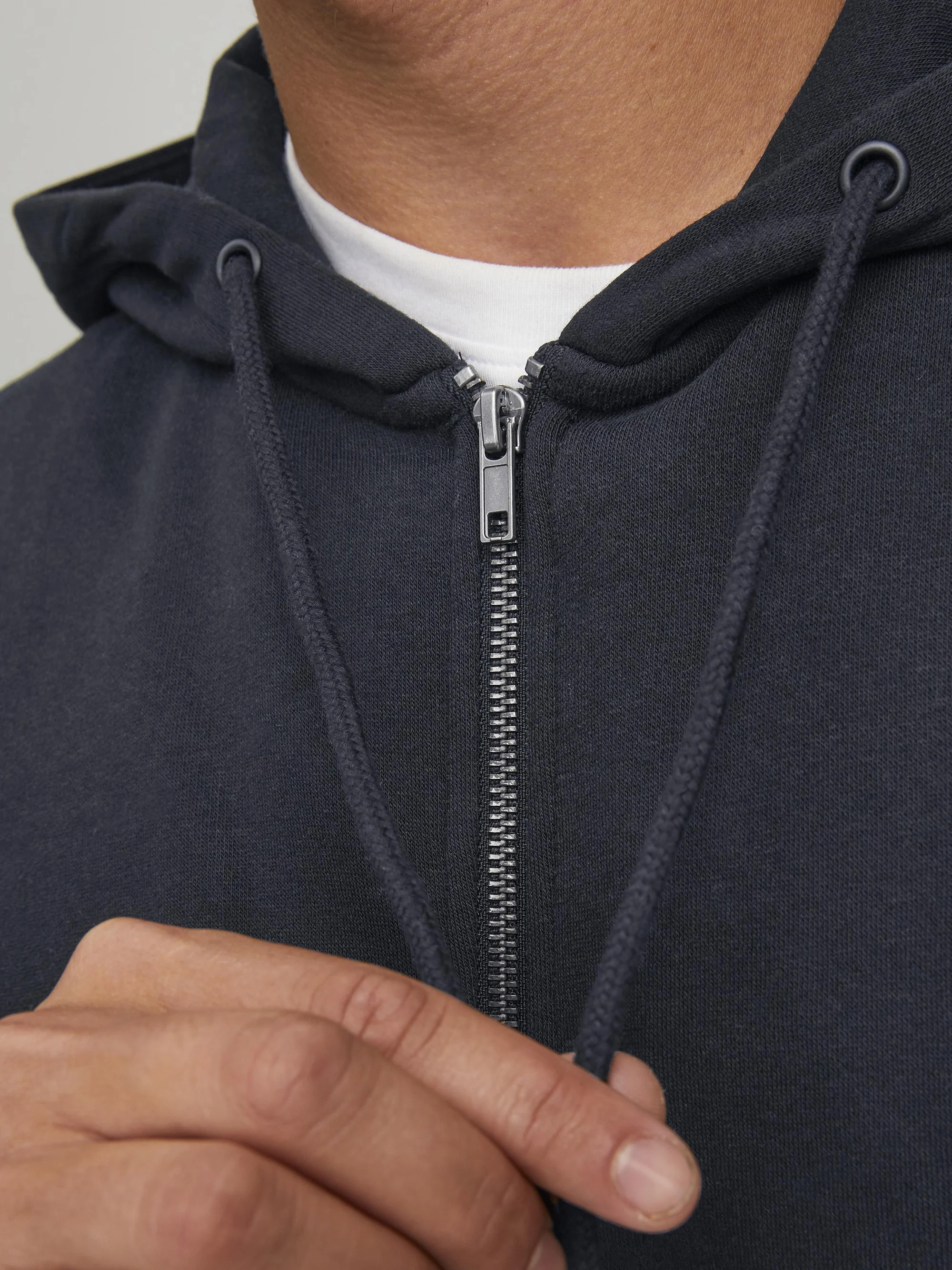 Jack & Jones JJESTAR BASIC ZIP HOOD - Sudadera con cremallera