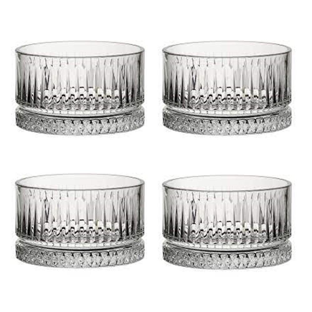 Pasabahce Schüssel Pasabahce ELYSIA 530038 Schale 235cc 4-Set, Glas, (Set)