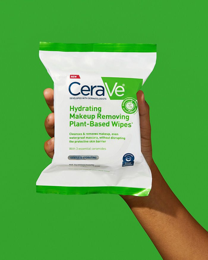 Lingettes démaquillantes hydratantes à base de plantes, lingettes démaquillantes compostables