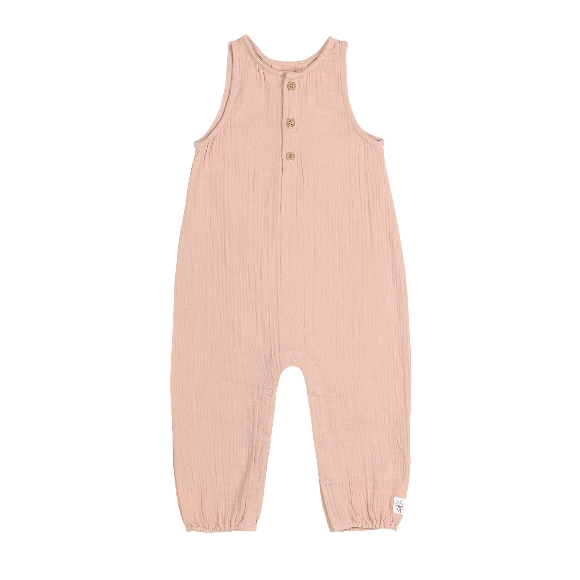 Baby Jumpsuit - Bio Baumwolle, Rosa