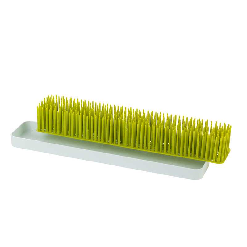 Egouttoir à biberons Patch vert et blanc Boon