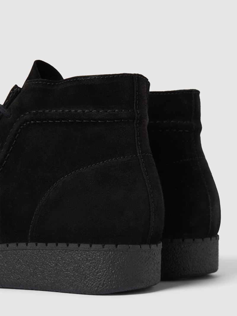 Boots aus Leder Modell 'RED TAB' in schwarz