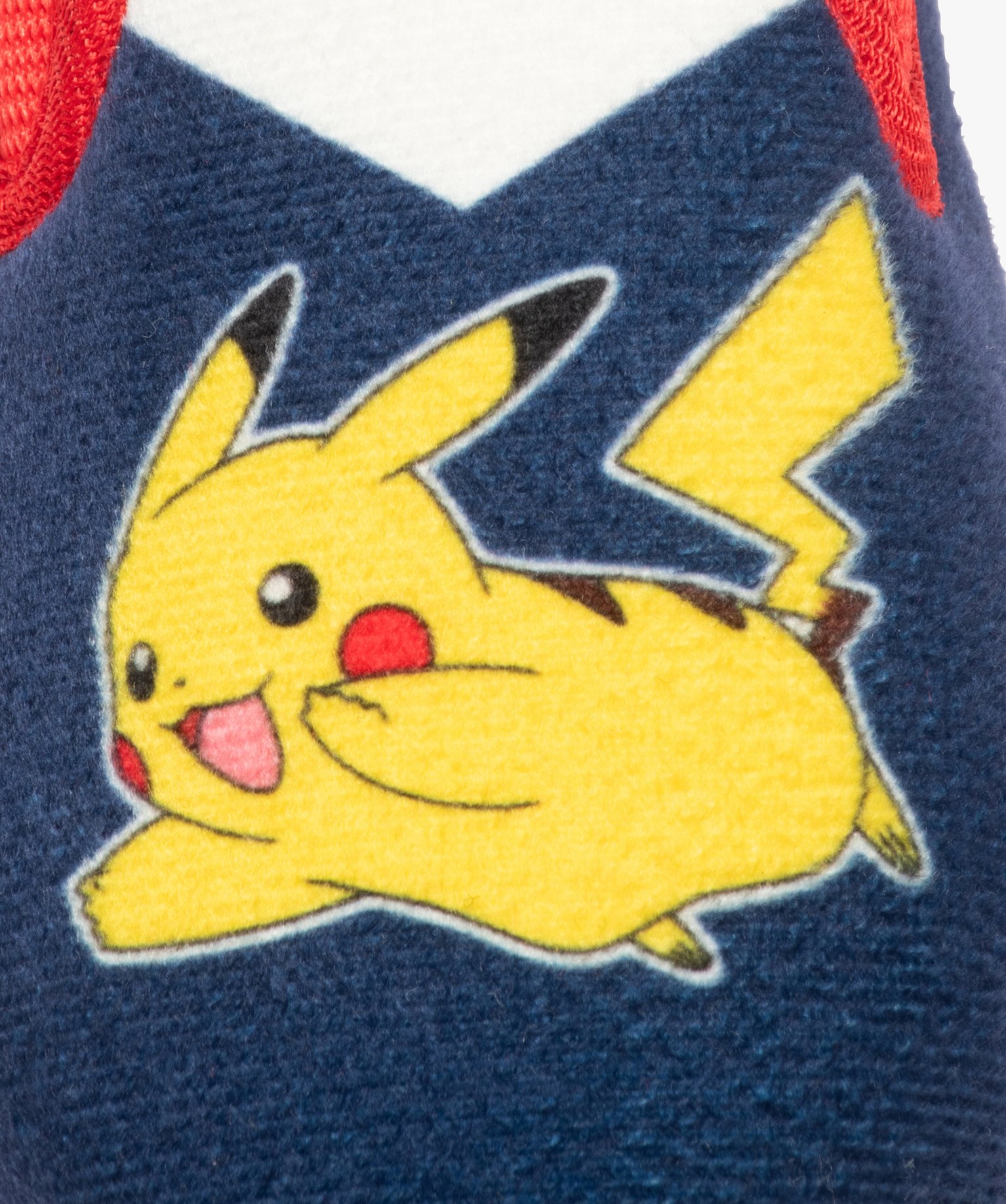 Chaussons enfant en velours imprimé - Pokémon bleu | GEMO