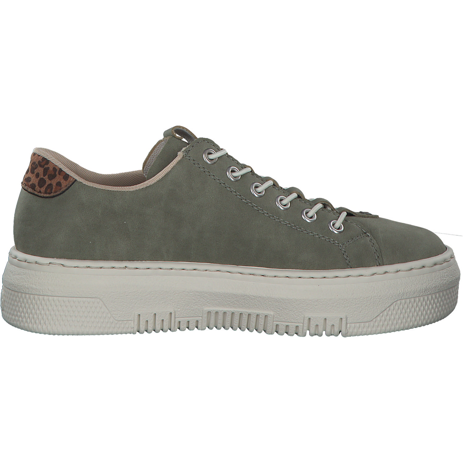 Rieker M1952, Schnürschuhe, Damen, schilf/leo-nuss