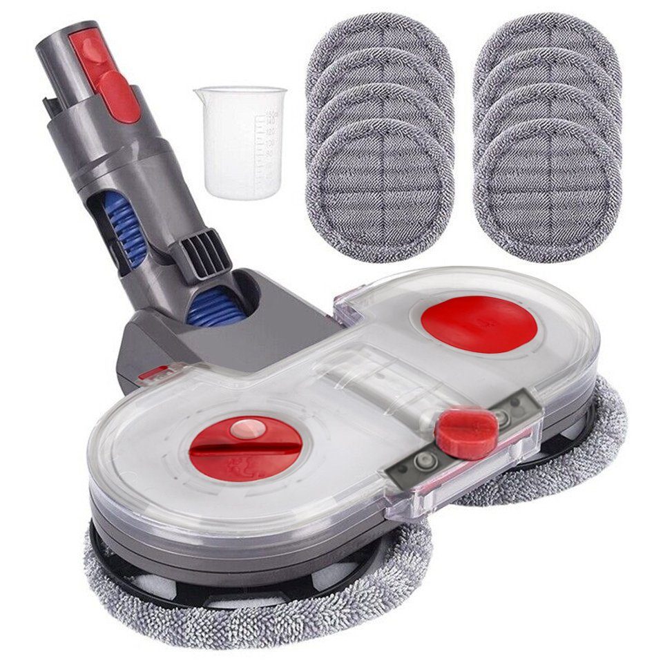 Lamon Staubsaugerdüsen-Set Elektrischer Wischaufsatz für Dyson V11 V10 V8 V7 V15 Staubsauger Set, Abnehmbarer Wassertank