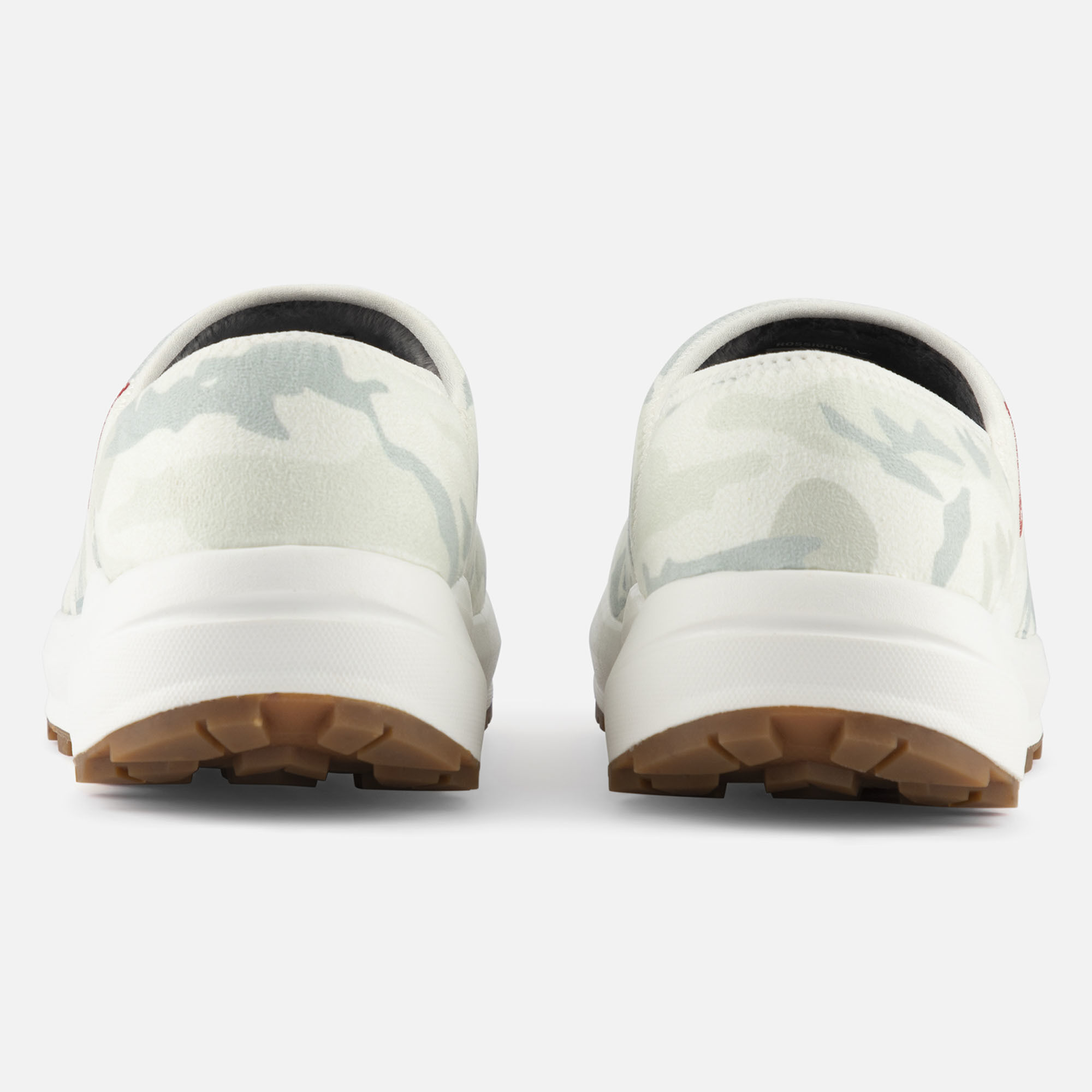 Chaussons d'hiver Unisex Chalet camouflage blanc