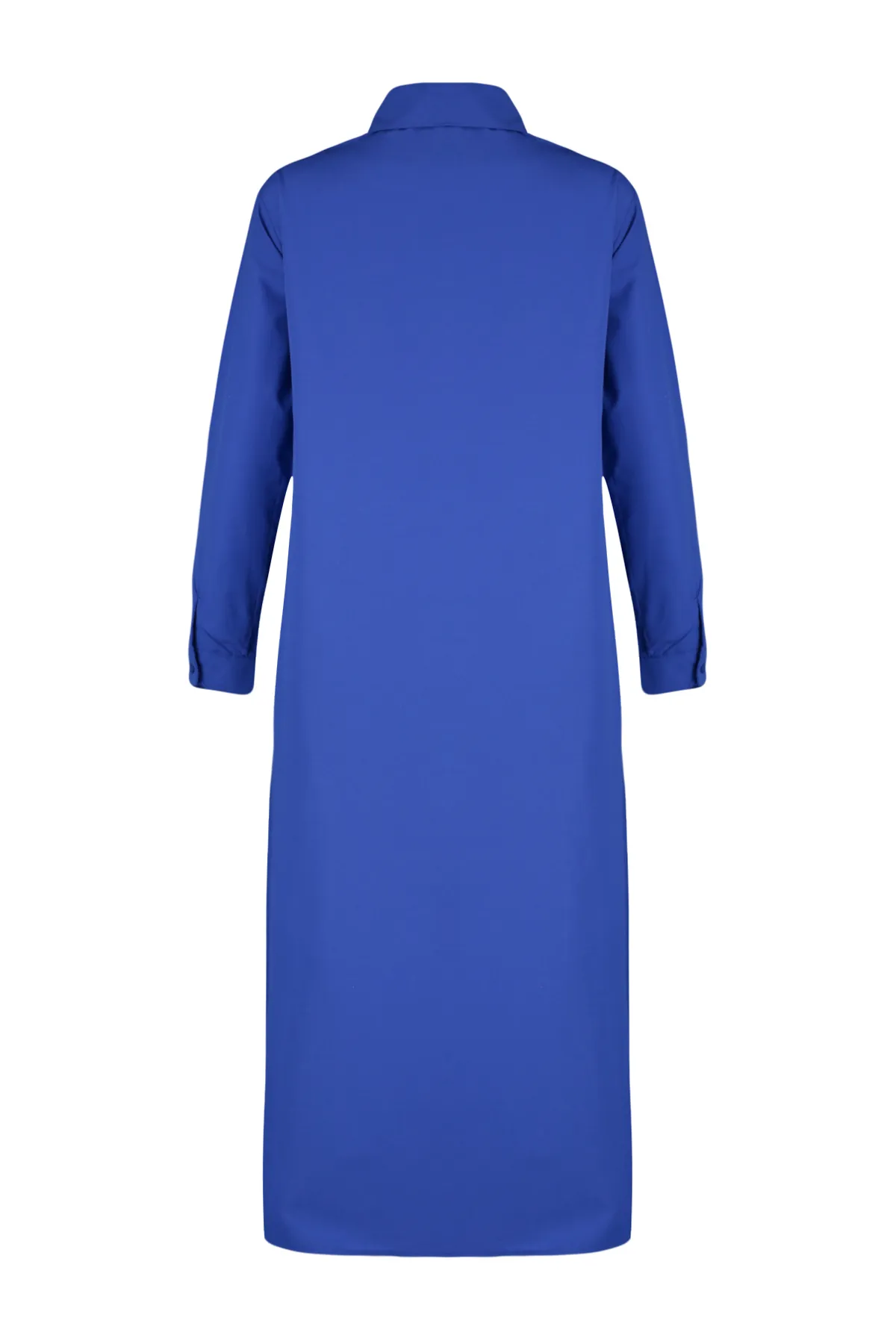 Trendyol Modest  Saks Plain Woven Hemdkleid TCTSS24EB00137