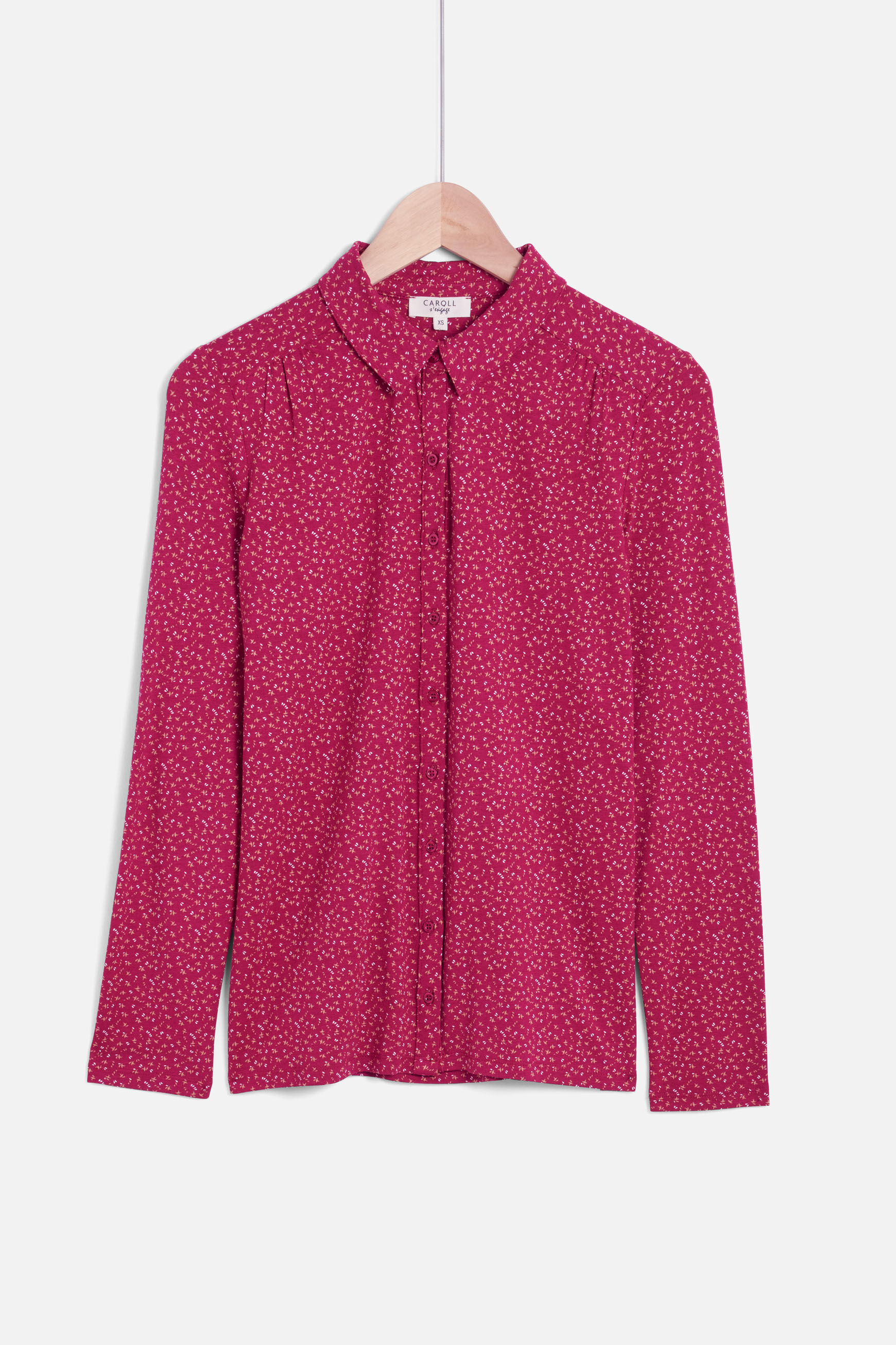 t-shirt jackson petale rose cerise femme