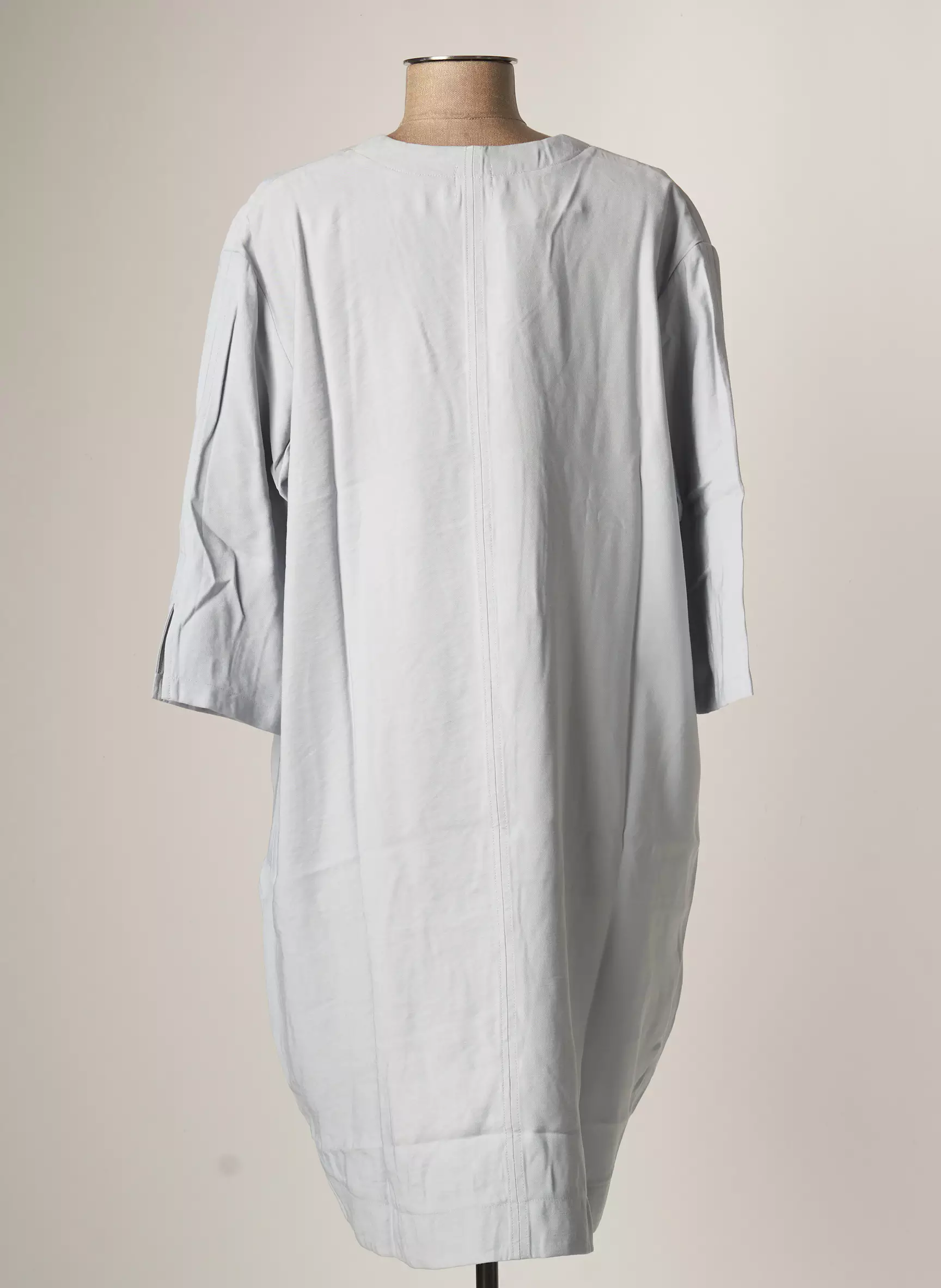 Ams Pure Robes Courtes Femme couleur bleu