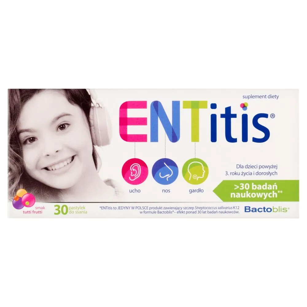 Entitis Lozenges Tutti Frutti Flavor
