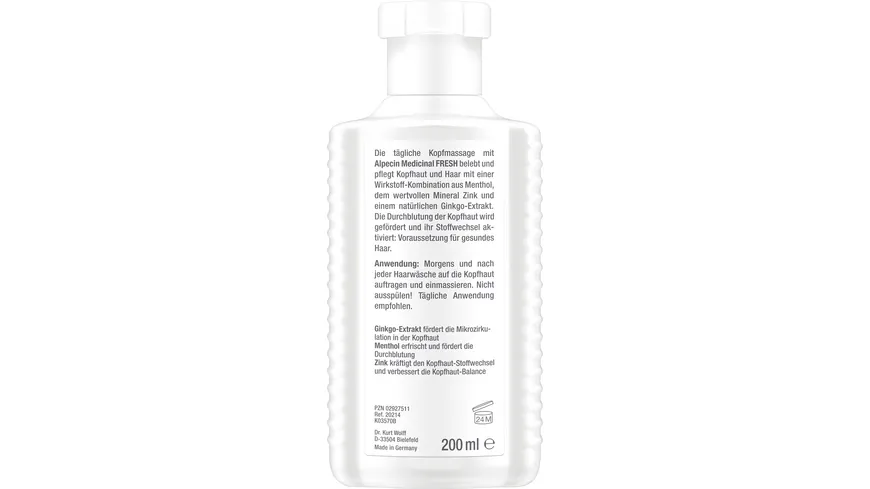 ALPECIN MEDICINAL FRESH VITAL TONIKUM 200 ml