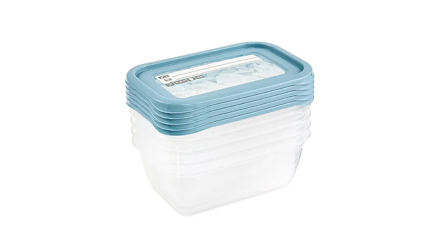 keeeper Gefrierdosen Set Mia Polar 5-tlg. 0,5l nordic blue