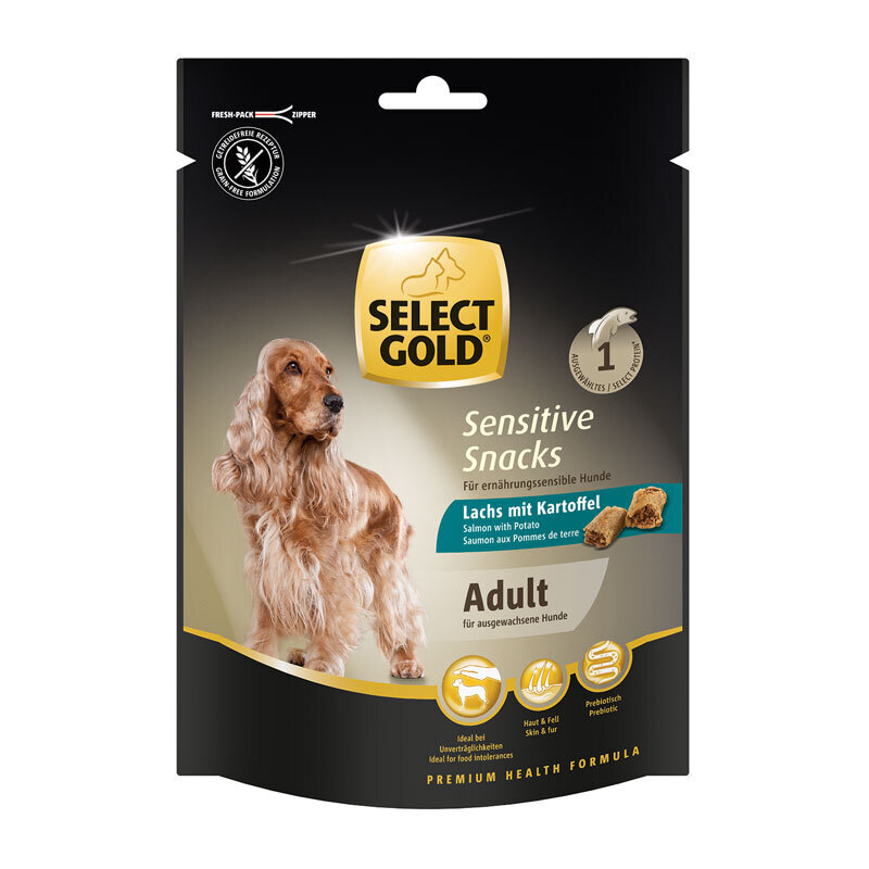 SELECT GOLD Snacks SELECT GOLD Sensitive Snacks 160g Lachs mit Kartoffel