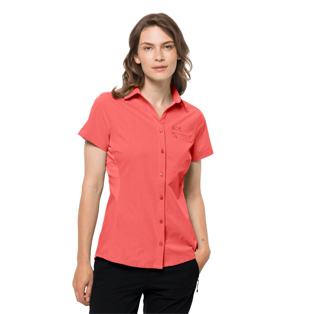 PEAK SHIRT W Kurzarm Wanderbluse Damen