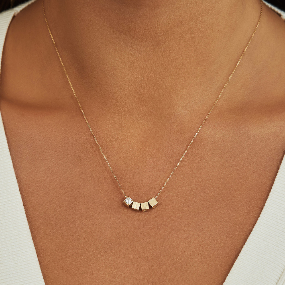 Isabel Bernard Le Carré Charm - Or 585 / Or 14 carats Bijoux