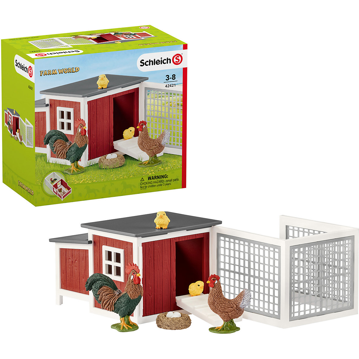 Schleich 42421 Farm World: Hühnerstall