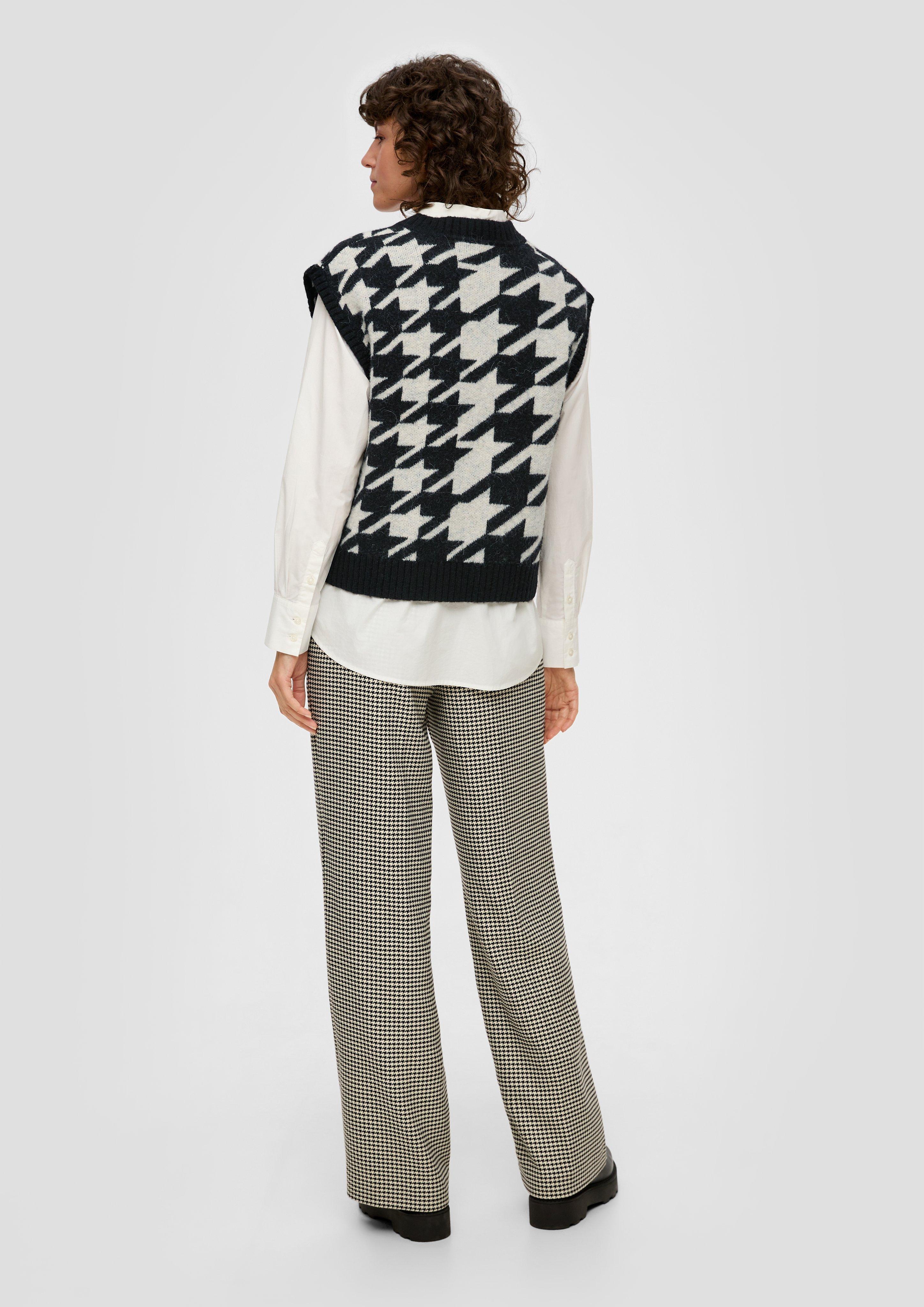 Strickpullunder aus Wollmix  2137756-99R6