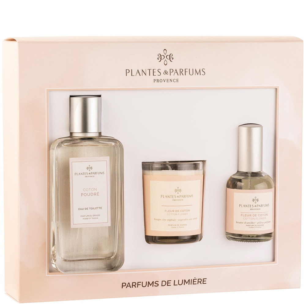 Plantes et Parfums Coton poudré Coffret