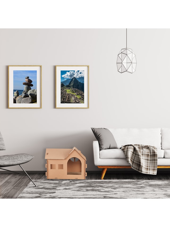 relaxdays Katzenhaus in Braun günstig kaufen onesize