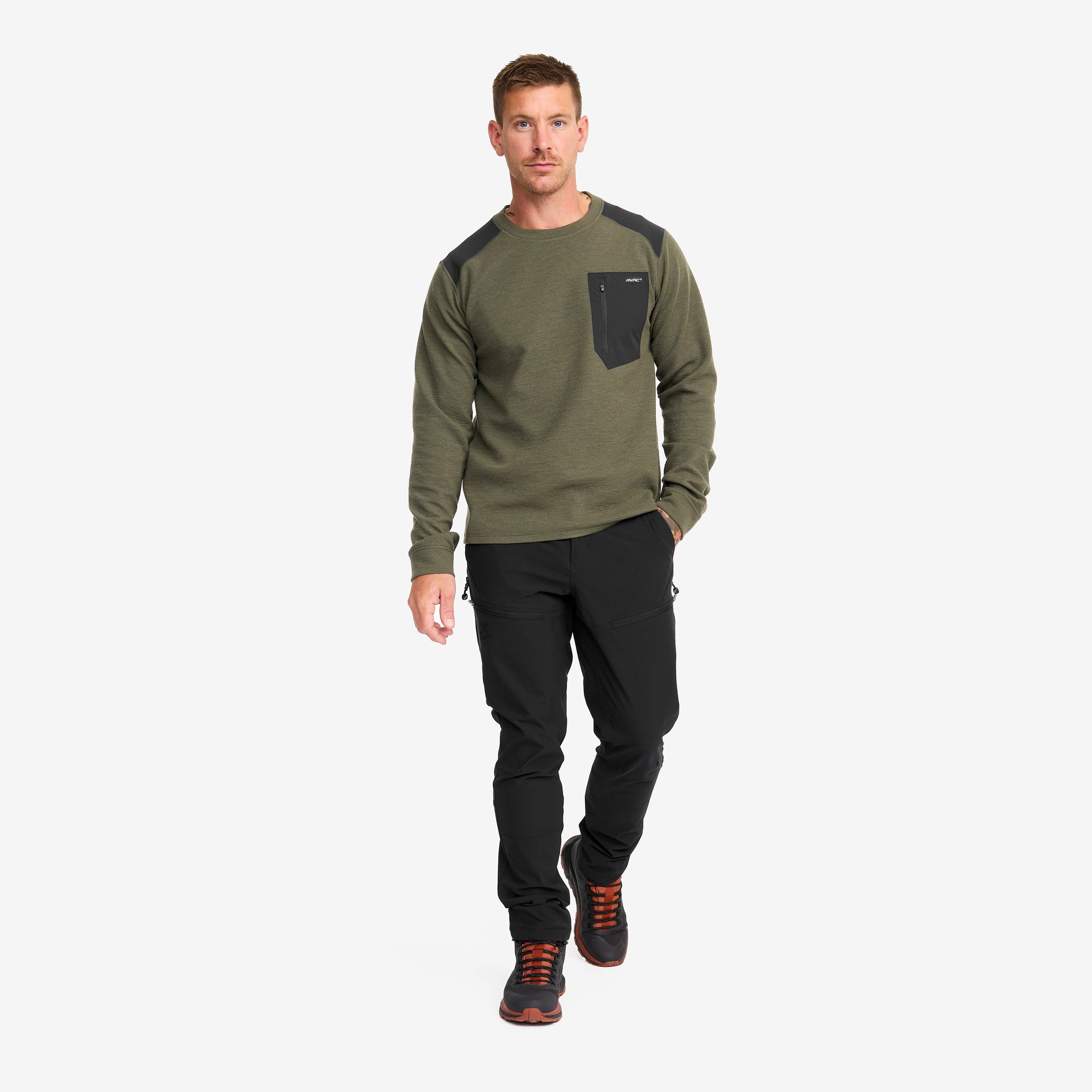 Wool Sweater Homme Grape Leaf