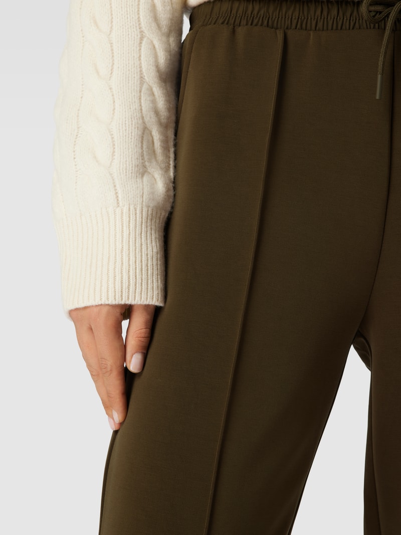 Sweatpants mit Tunnelzug Modell 'Peach' in khaki