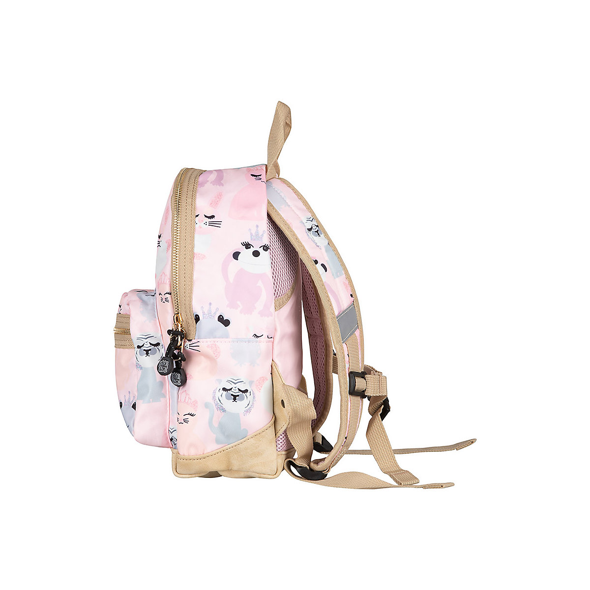 Kinderrucksack S Sweet Animal Pink