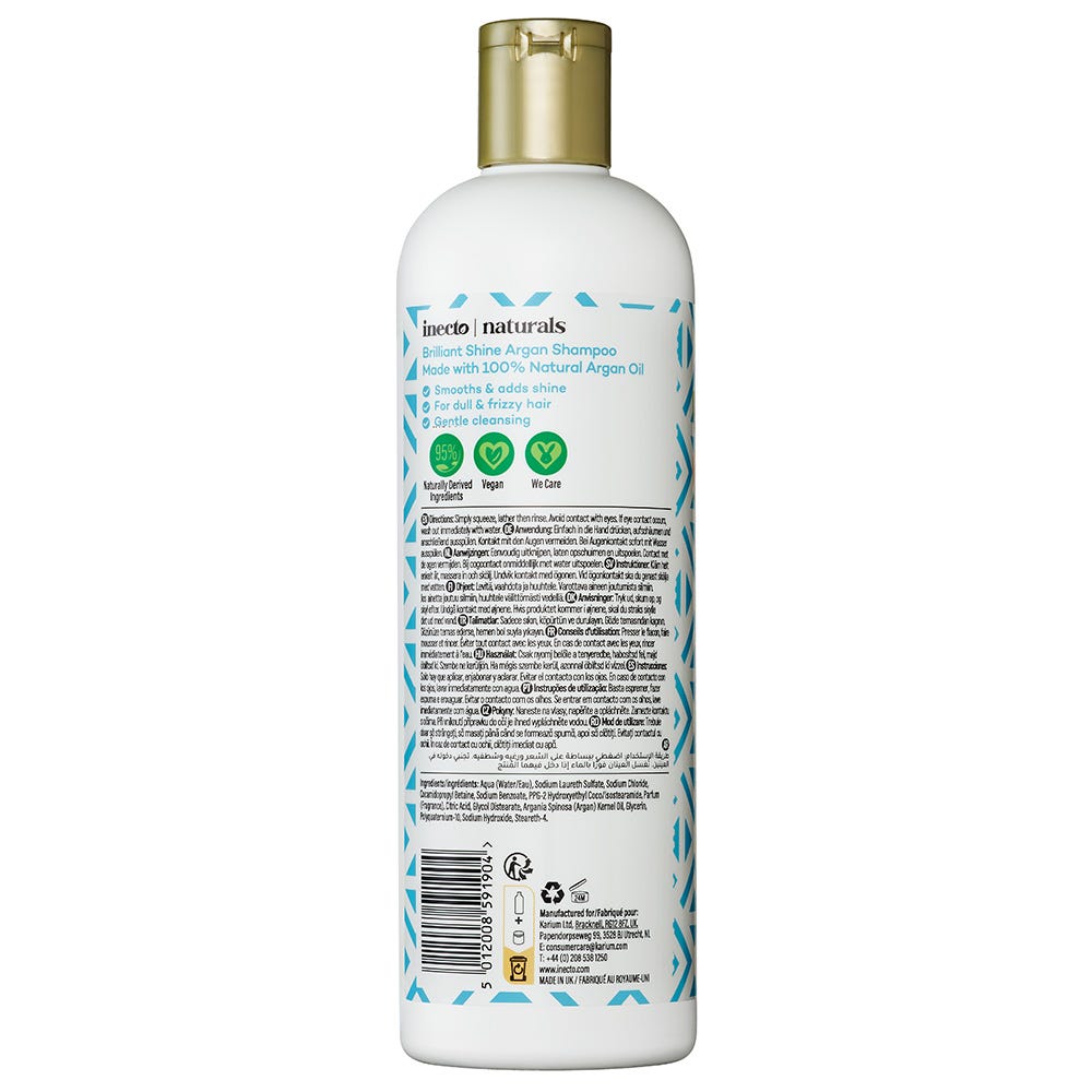 Inecto Argan Shampoo 500 ml