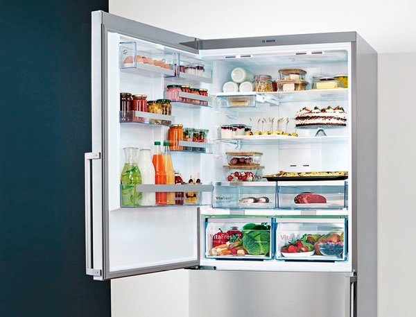 BOSCH Kühl-/Gefrierkombination KGN86AIDR, 186 cm hoch, 86 cm breit