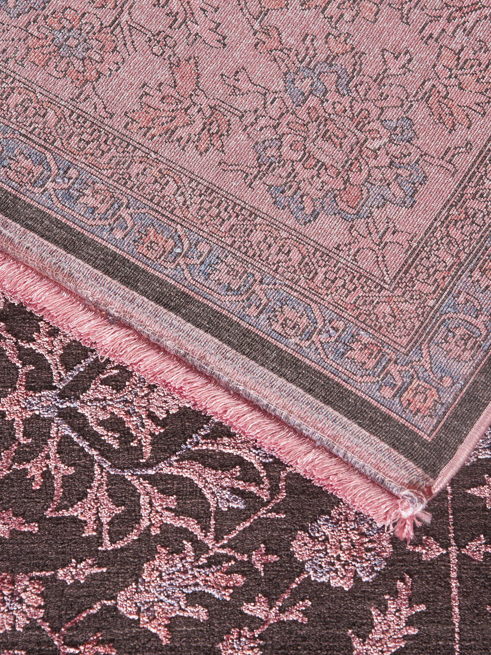Valdiva Vintage-Teppich, Pink-Blue
