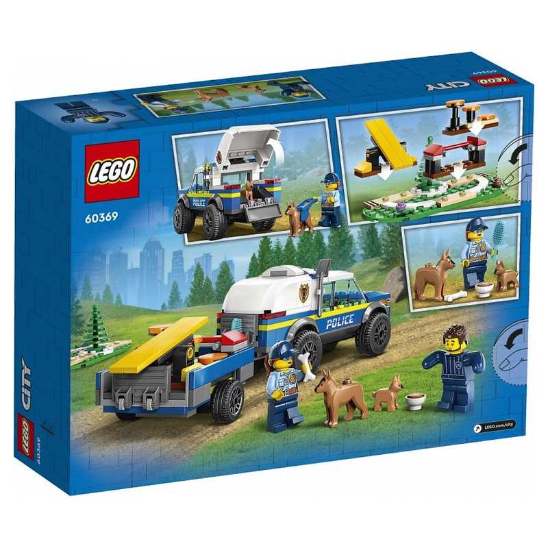 60369 Le dressage des chiens policiers LEGO City