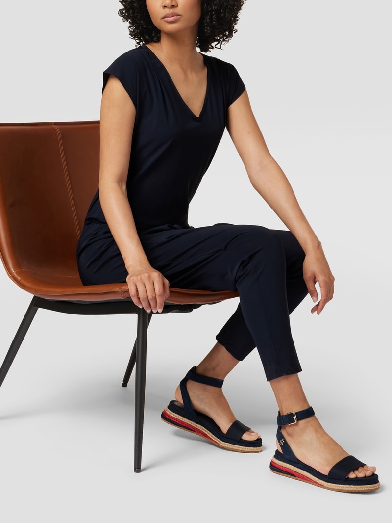 Jumpsuit mit seitlichen Eingrifftaschen Modell GIRA JUMPY in marineblau