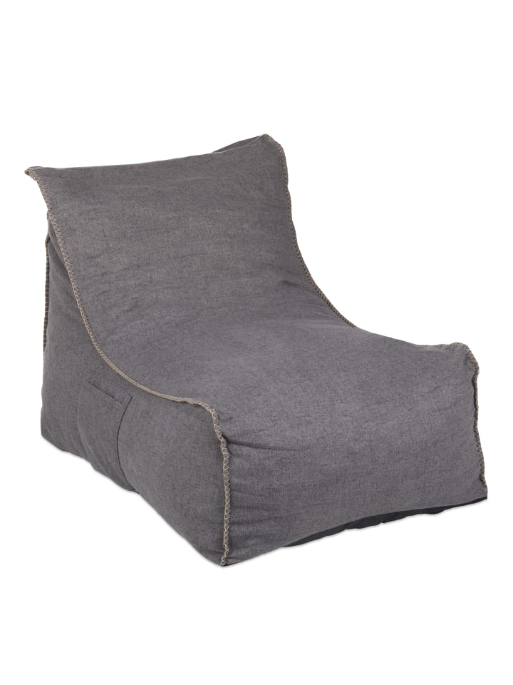 relaxdays Sitzsack in Grau günstig kaufen onesize
