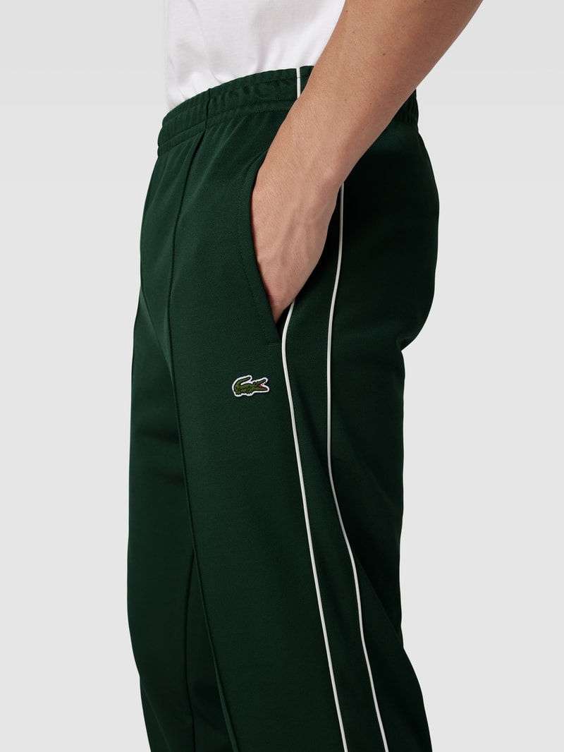 Sweatpants mit Label-Detail in grün