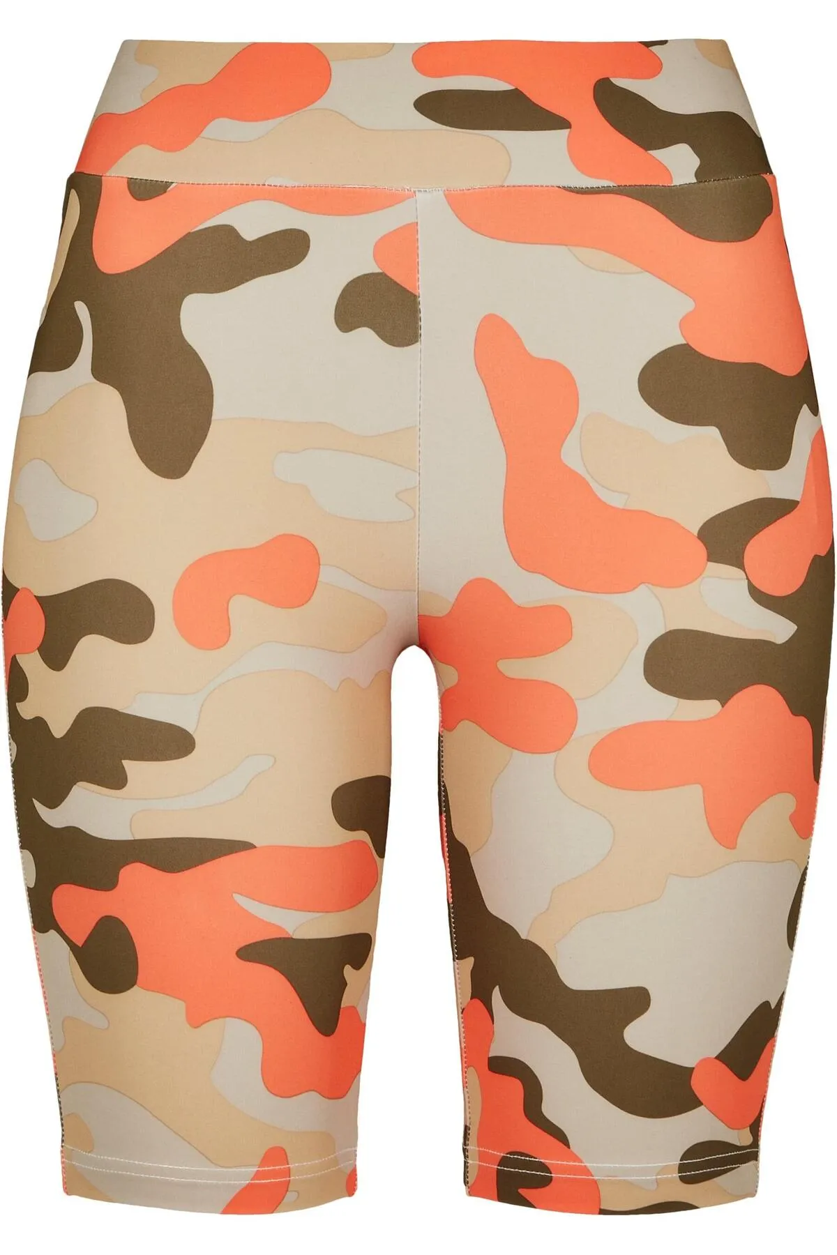 Urban Classics  Damen Ladies High Waist Camo Tech Cycle Shorts