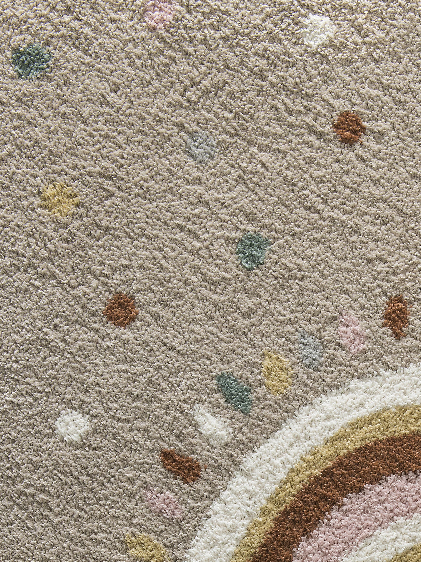 Colori Kinder-Teppich, Beige