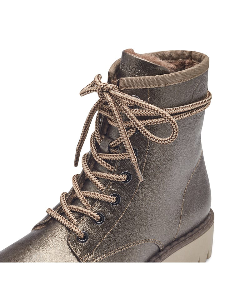 s.Oliver Boots in Braun günstig kaufen