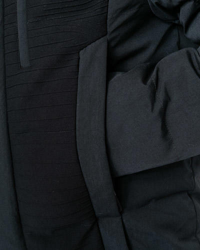 UYN, Funktionsjacke, Mikrofaser wasserabweisend, schwarz