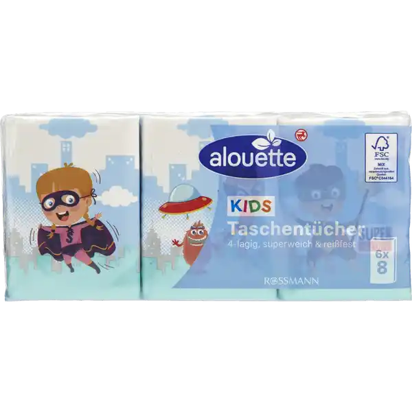 Taschentücher für Kinder