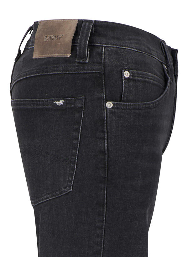 MUSTANG, Jeans Tramper, Straight Fit, Thermo Denim, schwarz