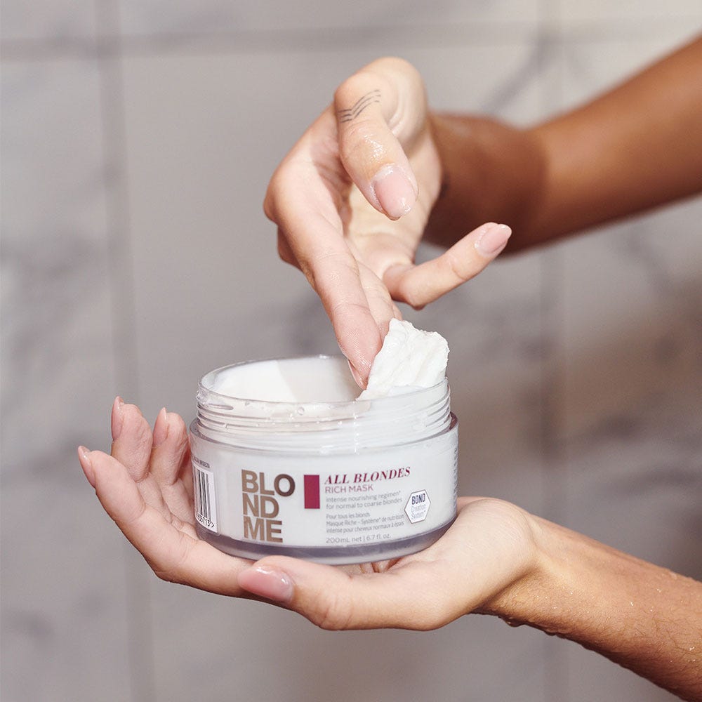 Schwarzkopf Blondme All Blondes Rich Mask 200 ml