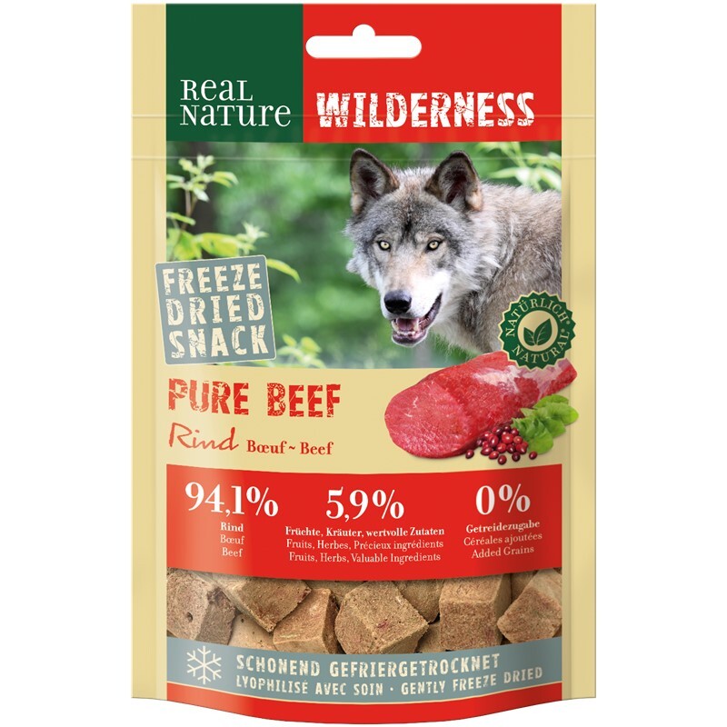 REAL NATURE Snacks REAL NATURE Wilderness Pure Snack 1x50g Rind