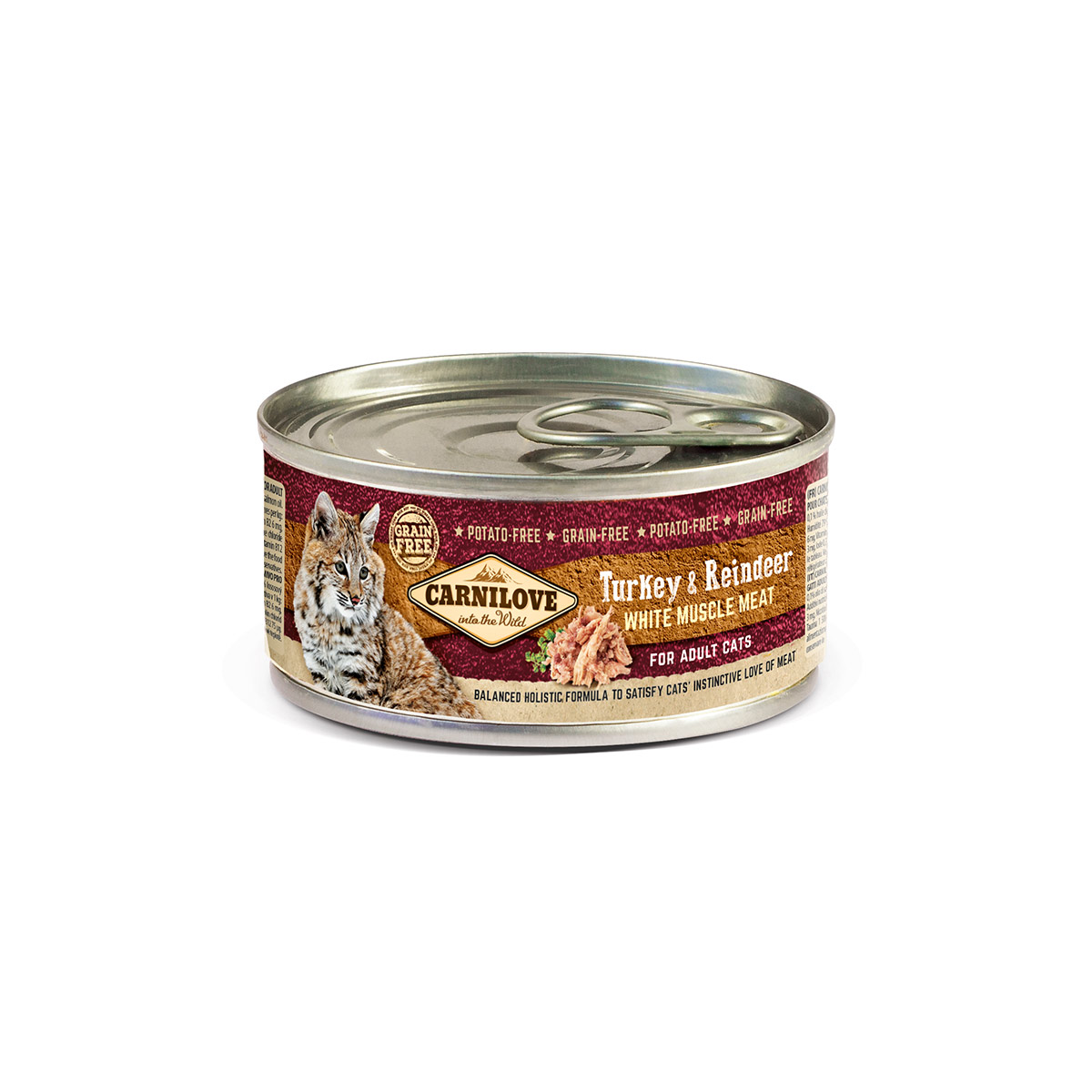 Carnilove Cat - Turkey & Reindeer for Adult Cats bei ZooRoyal