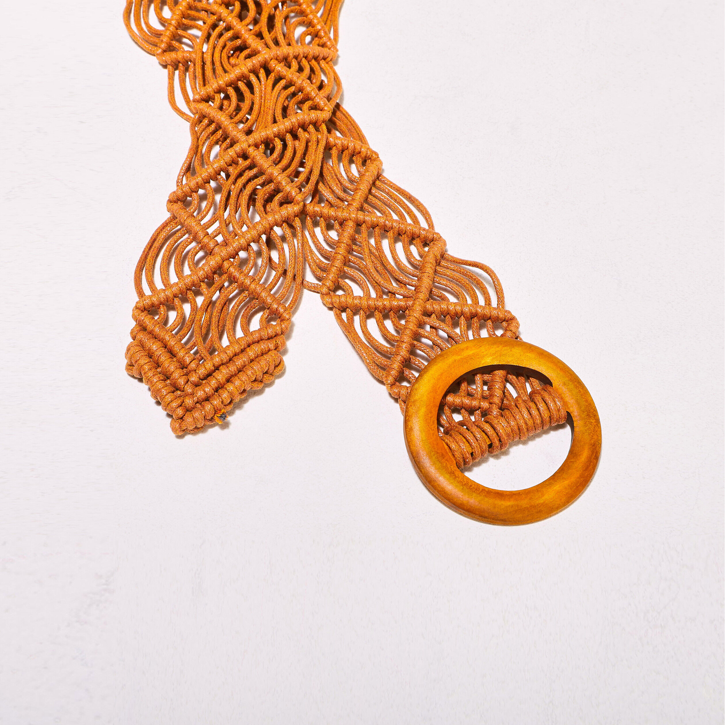 Ceinture macramé marron femme | Cache Cache