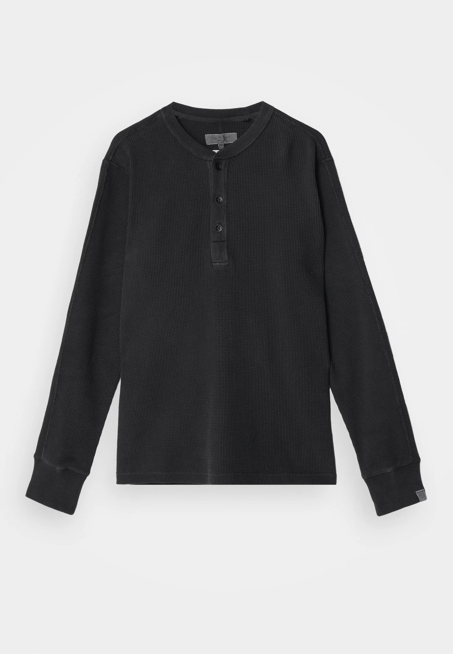 Camiseta de manga larga con estampado de gofres teñidos de Rag & Bone