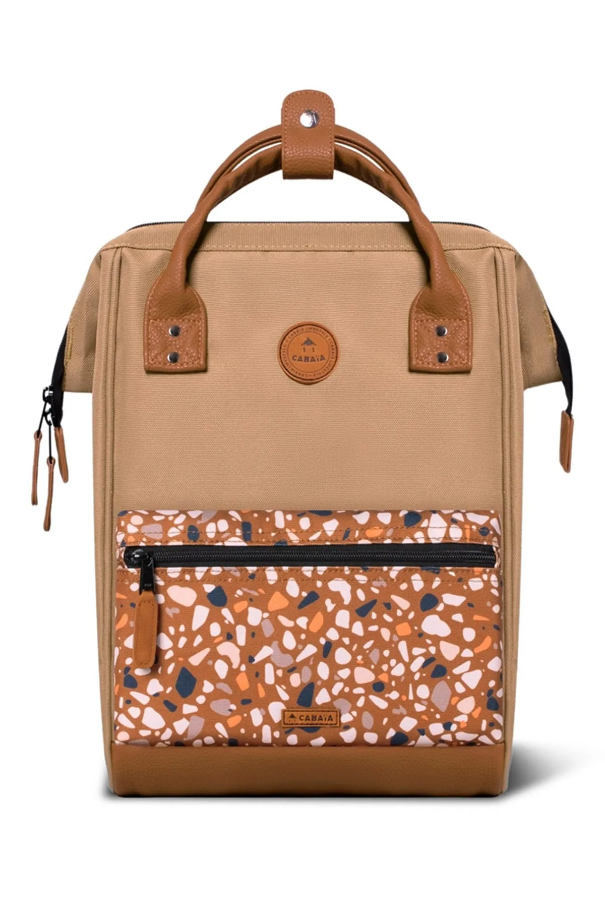 Cabaia  Rucksack - Beige - Pünktchen