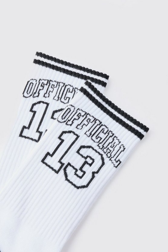 Official Varsity Sportsocken mit Streifen