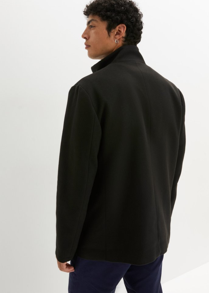 Jacke in Wolloptik