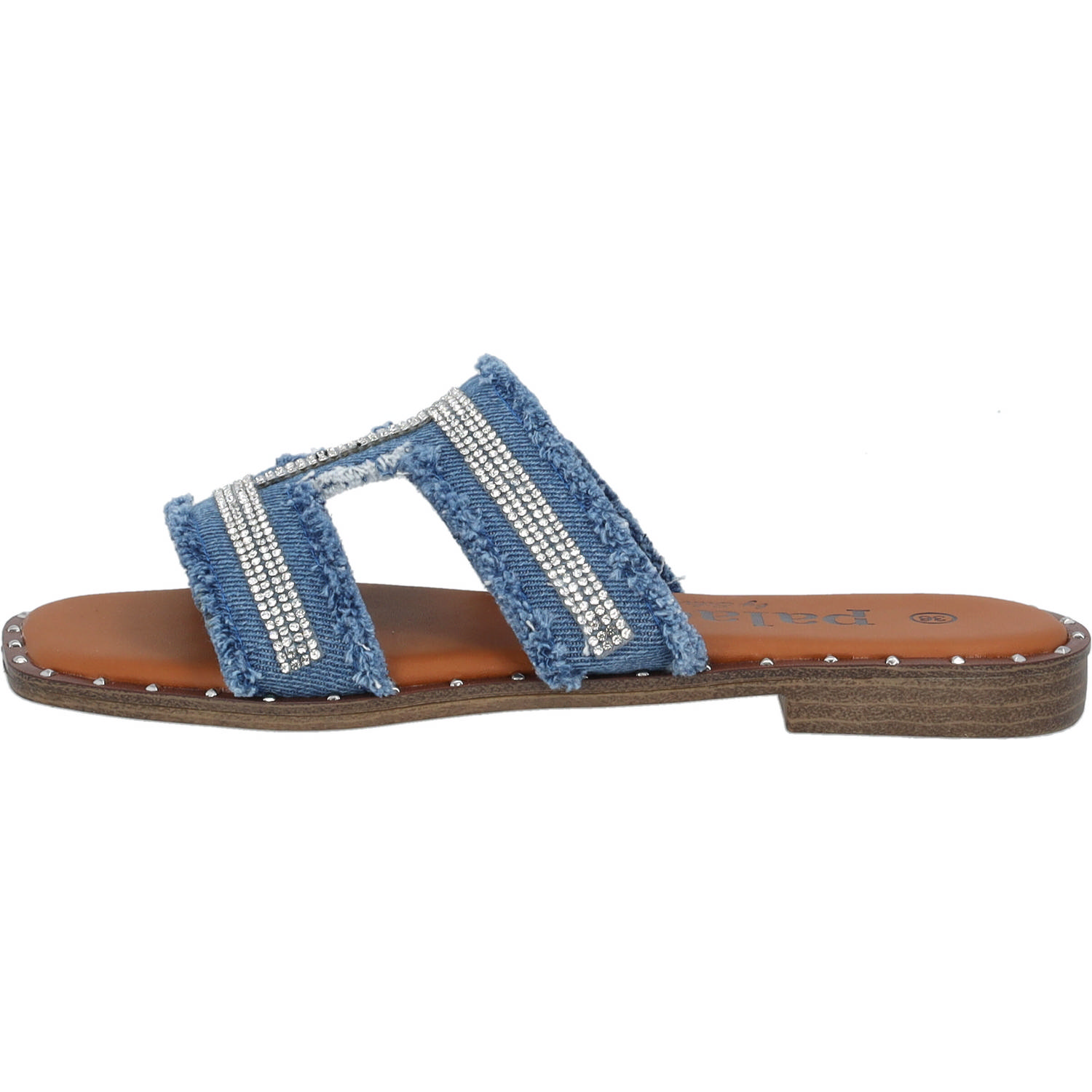 Palado Otina by Sila Sahin, Pantoletten, Damen, Jeansblau