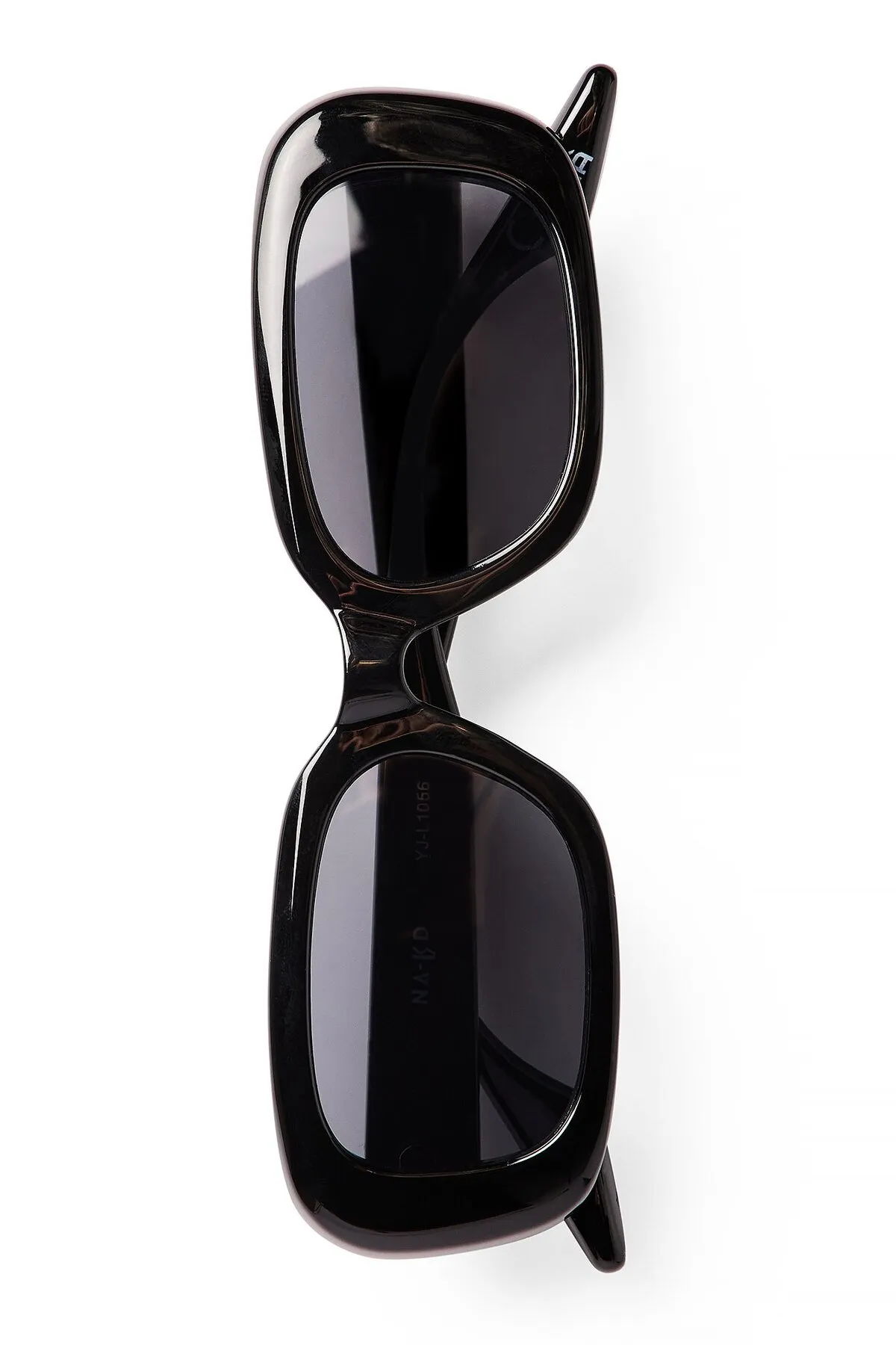 NA-KD  Rechteckige Sonnenbrille im Retro-Look